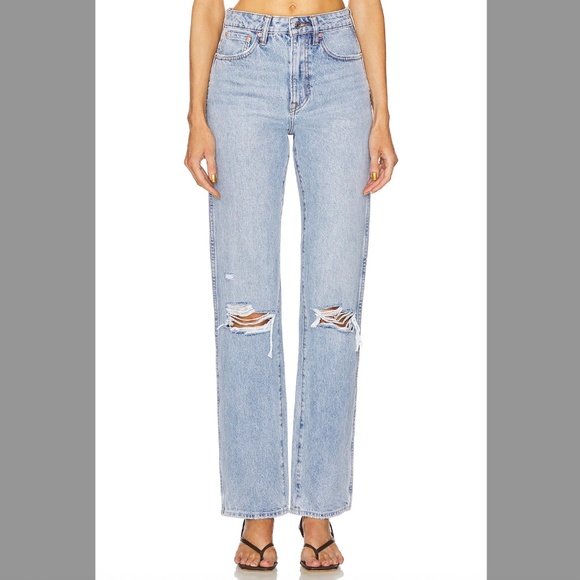 GRLFRND Denim - NEW GRLFRND Sara Super High Rise Slim Straight Jeans NEW 24